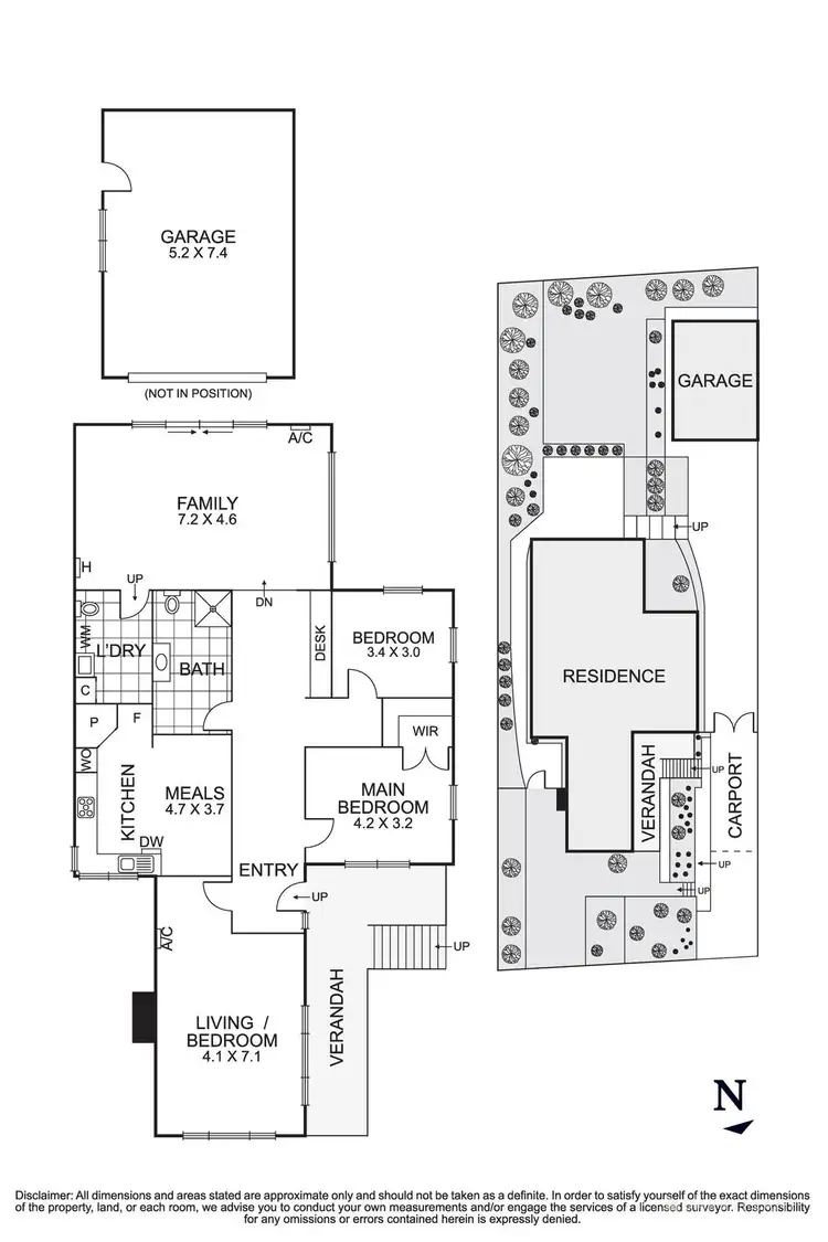 Floorplan of Homely house listing, 4 Glenview Road, Doncaster East VIC 3109