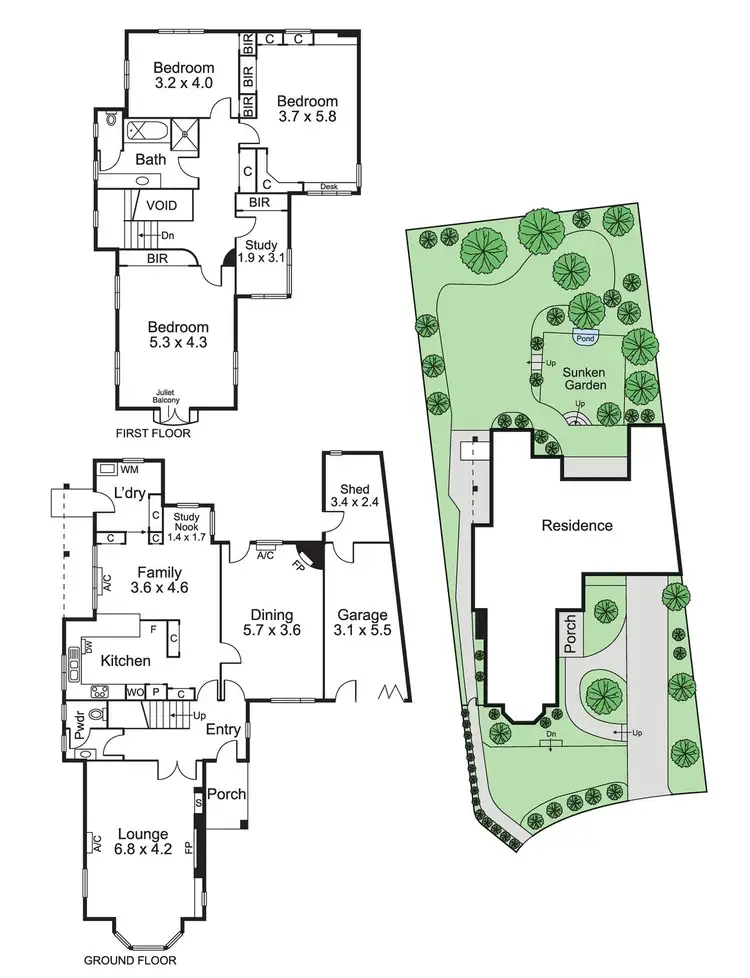 Floorplan of Homely house listing, 2 Grimwade Court, Caulfield North VIC 3161