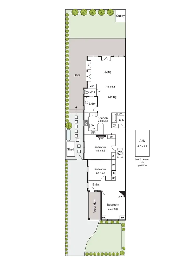 Floorplan of Homely house listing, 23 Belsize Avenue, Carnegie VIC 3163