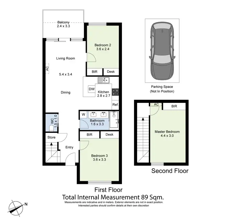 Floorplan of Homely townhouse listing, 7/88 Albert Street, Seddon VIC 3011