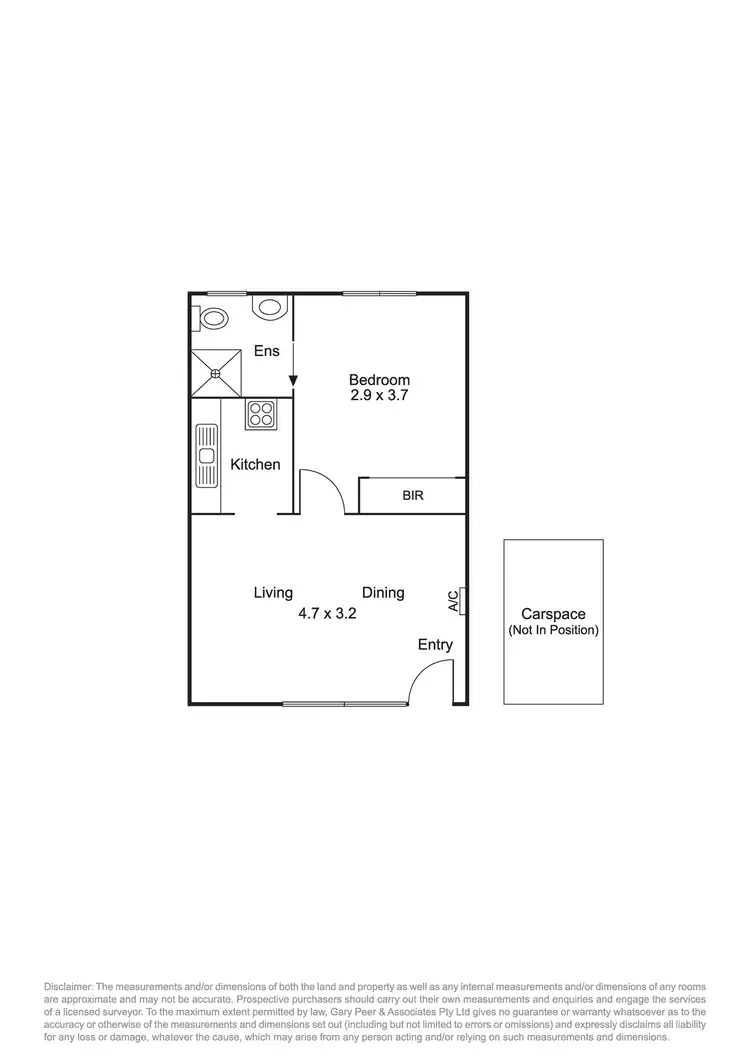 Floorplan of Homely apartment listing, 9/32 Clarence Street, Elsternwick VIC 3185