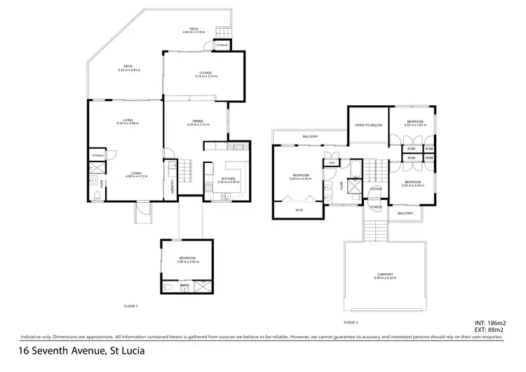 Floorplan of Homely house listing, 16 Seventh Avenue, St Lucia QLD 4067