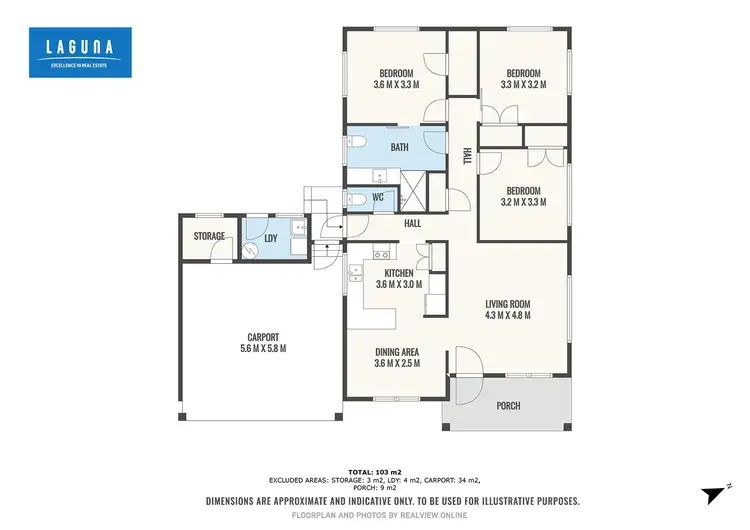 Floorplan of Homely house listing, 52 St Andrews Drive, Tewantin QLD 4565