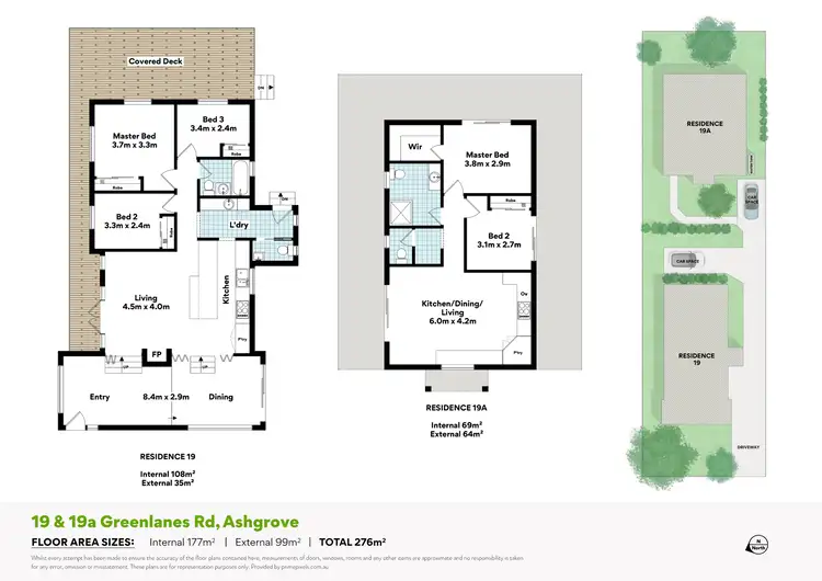 Floorplan of Homely house listing, 19 Greenlanes Road, Ashgrove QLD 4060