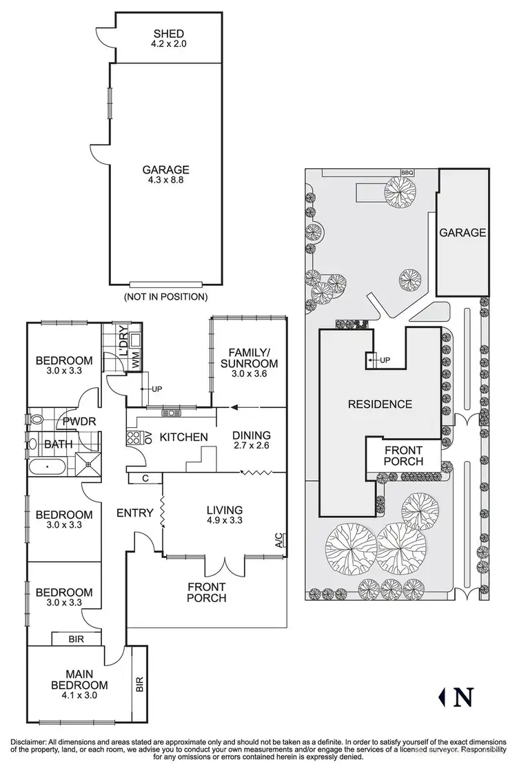Floorplan of Homely house listing, 5 Vivian Street, Blackburn North VIC 3130