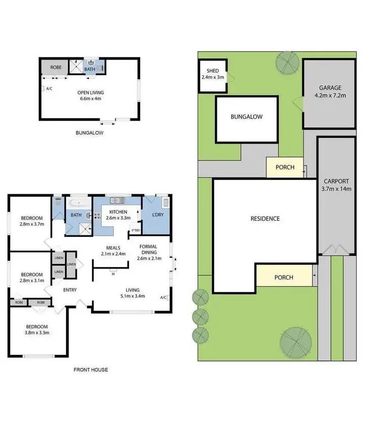 Floorplan of Homely house listing, 100 Feathertop Drive, Wyndham Vale VIC 3024