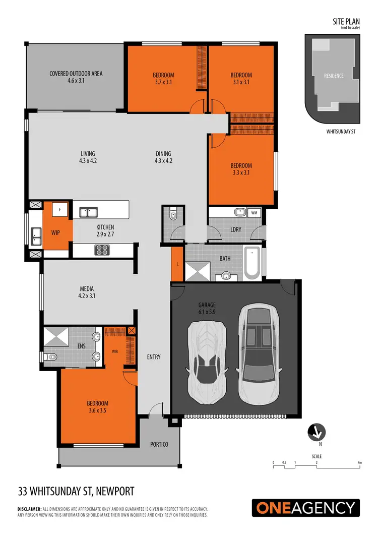 Floorplan of Homely house listing, 33 Whitsunday Street, Newport QLD 4020