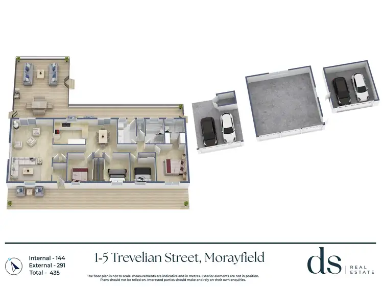Floorplan of Homely house listing, 1-5 Trevelian Street, Morayfield QLD 4506