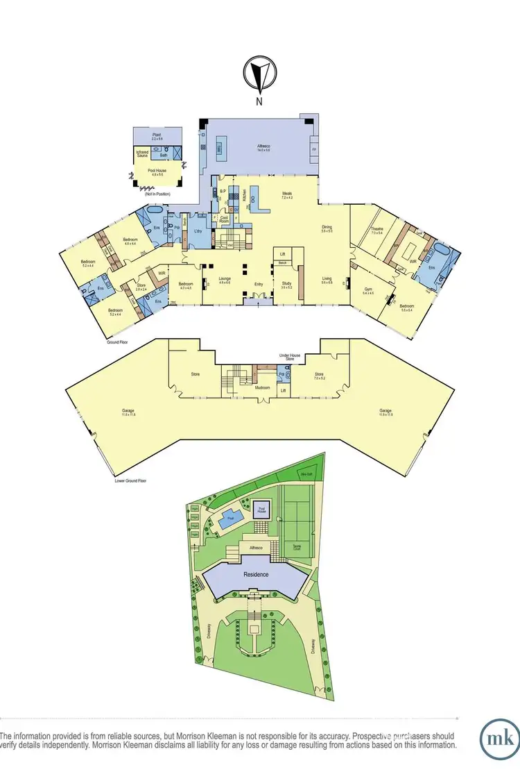 Floorplan of Homely house listing, 11 Amberley Way, Lower Plenty VIC 3093