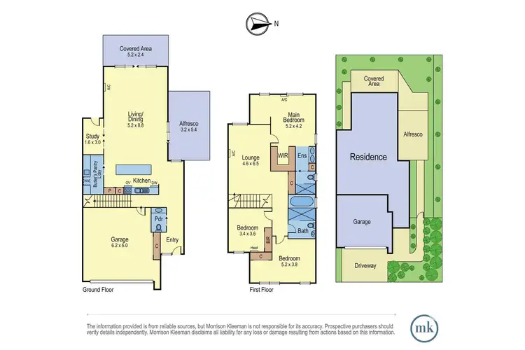 Floorplan of Homely house listing, 13 Sun Orchid Circuit, St Helena VIC 3088