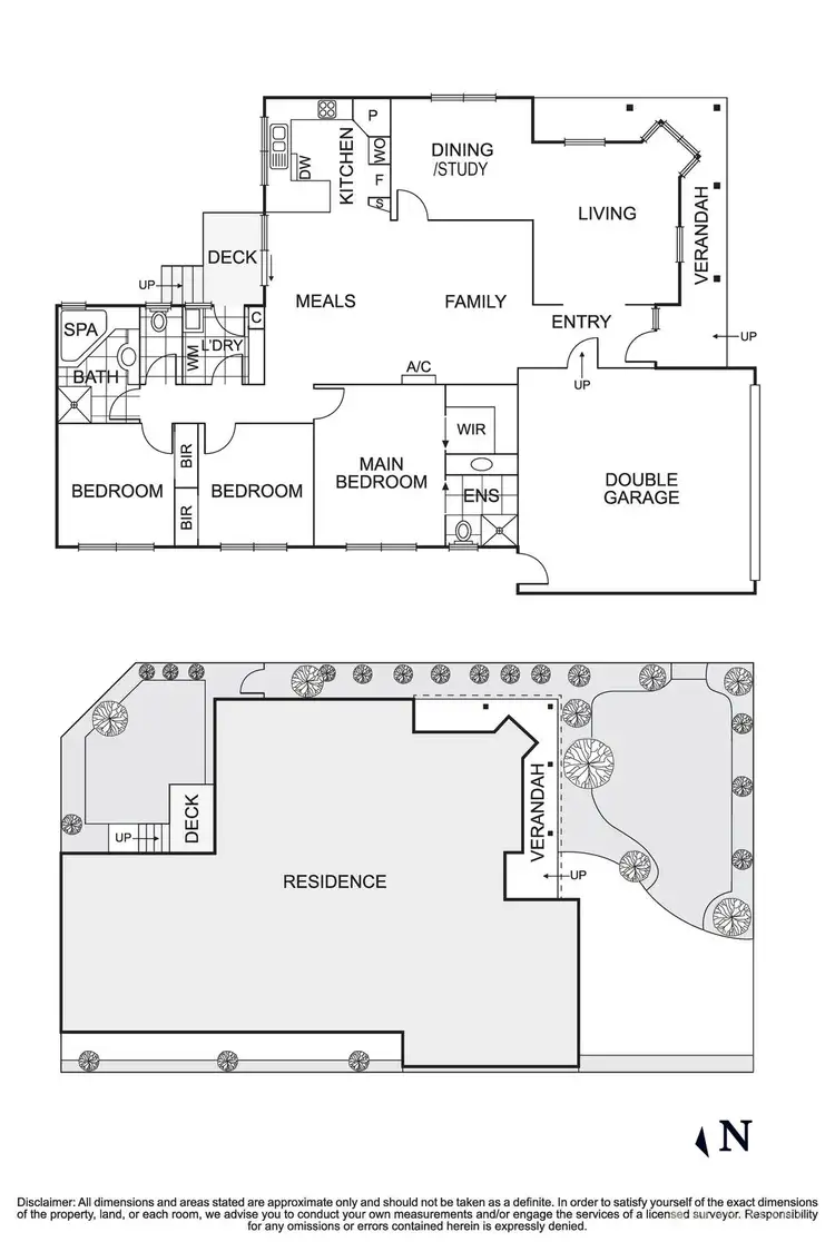 Floorplan of Homely house listing, 45 Greendale Road, Doncaster East VIC 3109