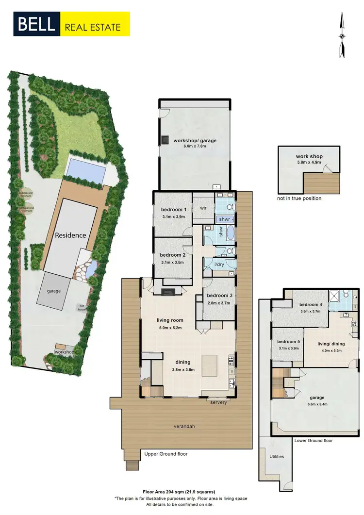 Floorplan of Homely house listing, 23 Joan Avenue, Ferntree Gully VIC 3156