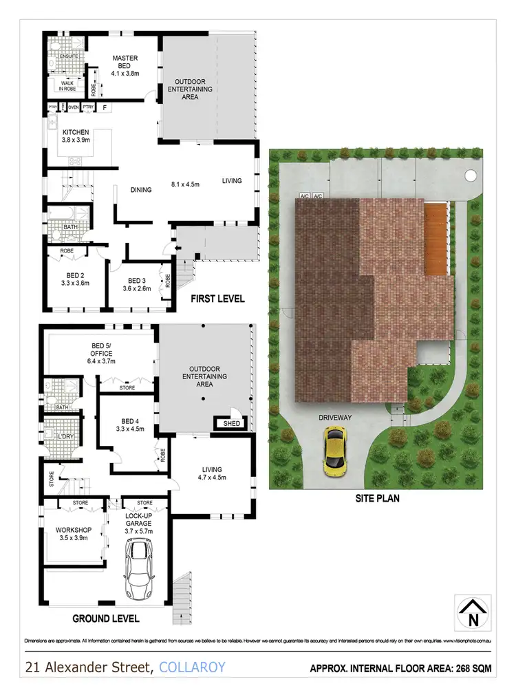 Floorplan of Homely house listing, 21 Alexander Street, Collaroy NSW 2097