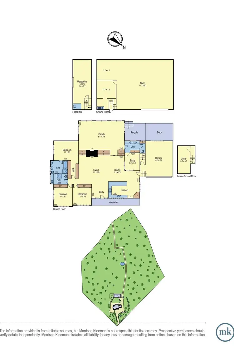 Floorplan of Homely house listing, 172 Gosfield Road, Panton Hill VIC 3759