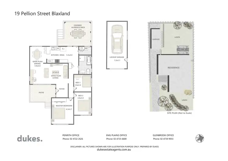 Floorplan of Homely house listing, 19 Pellion Street, Blaxland NSW 2774