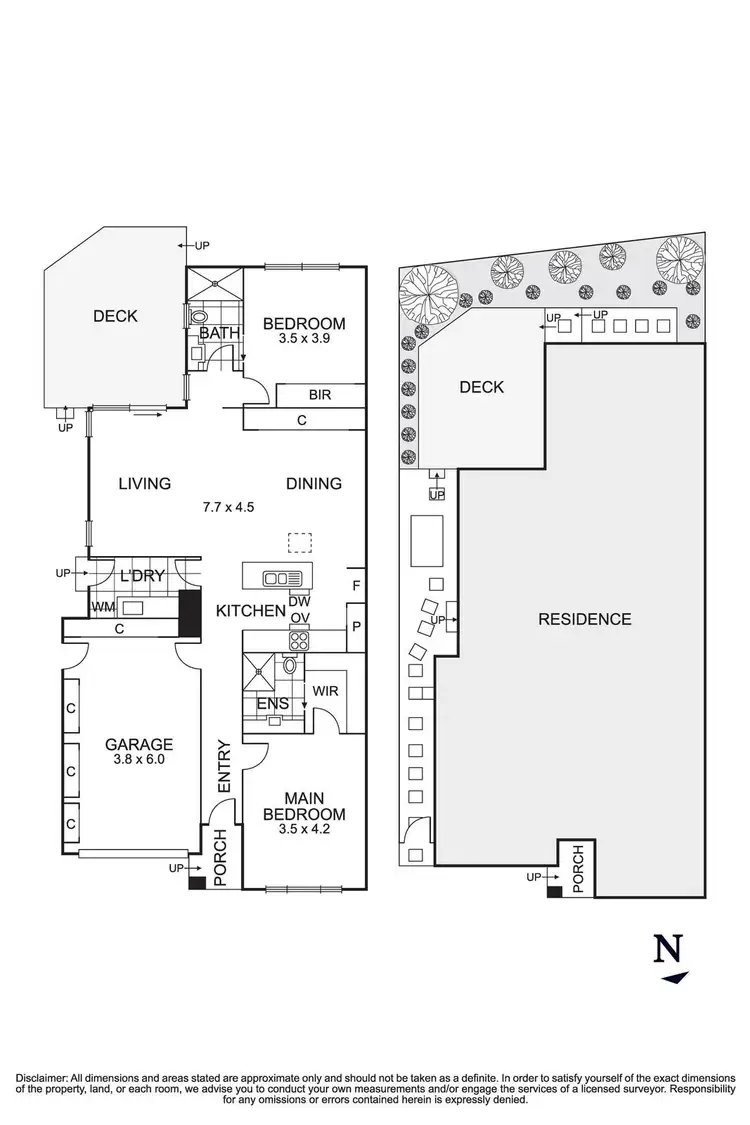 Floorplan of Homely townhouse listing, 3/15 Browning Drive, Templestowe VIC 3106