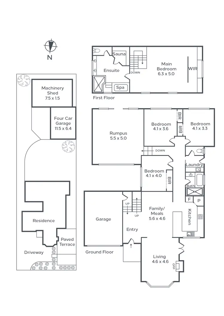 Floorplan of Homely house listing, 30 Edward Street, Langwarrin VIC 3910