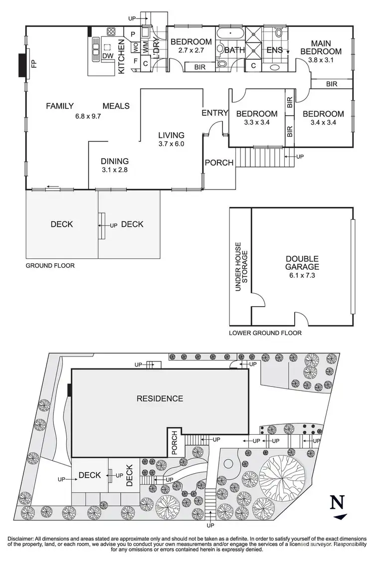 Floorplan of Homely house listing, 15 Saxon Street, Doncaster VIC 3108