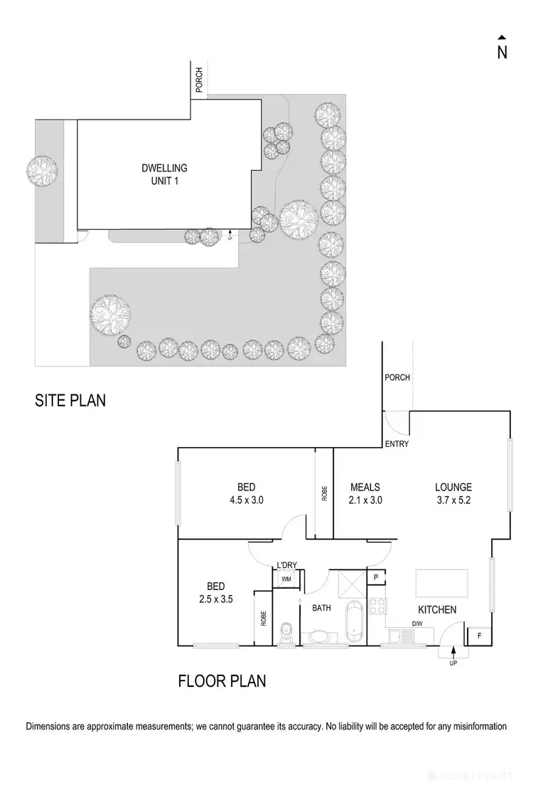 Floorplan of Homely unit listing, 1/2 Lee Court, Heathmont VIC 3135