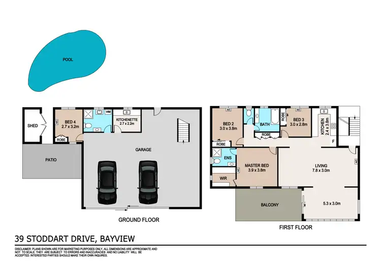 Floorplan of Homely house listing, 39 Stoddart Drive, Bayview NT 820