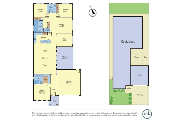Floorplan of Homely house listing, 24 Leonardo Drive, Mernda VIC 3754
