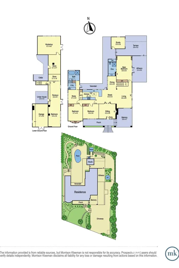 Floorplan of Homely house listing, 159 Old Eltham Road, Lower Plenty VIC 3093