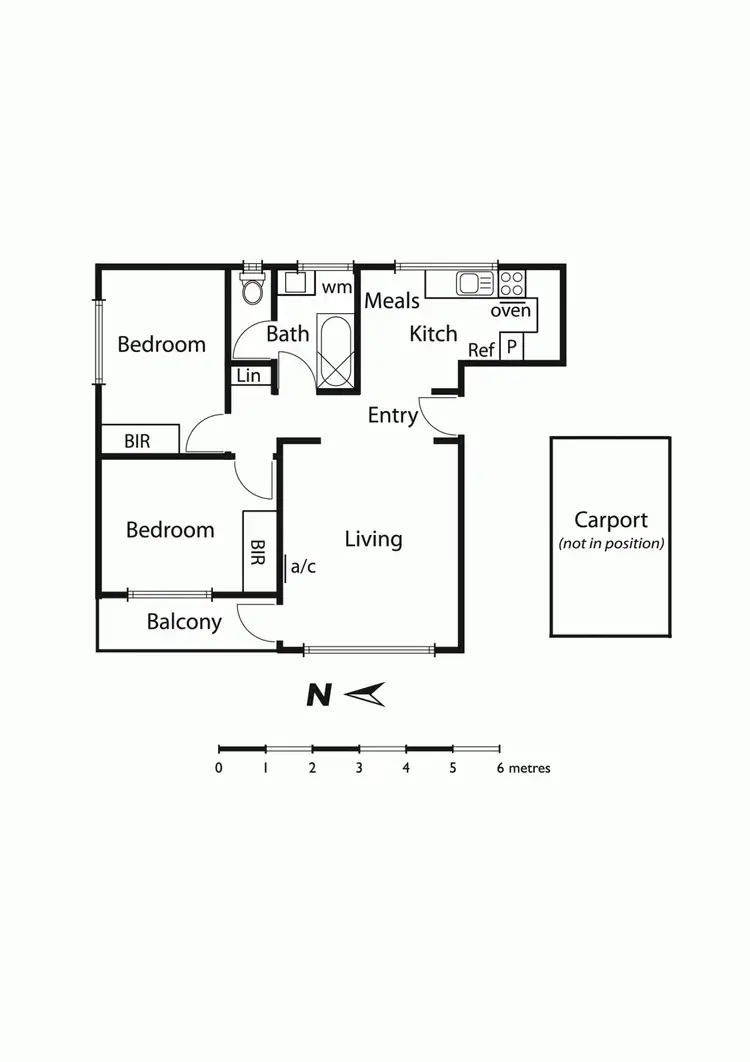 Floorplan of Homely apartment listing, 1/148 Booran Road, Glen Huntly VIC 3163