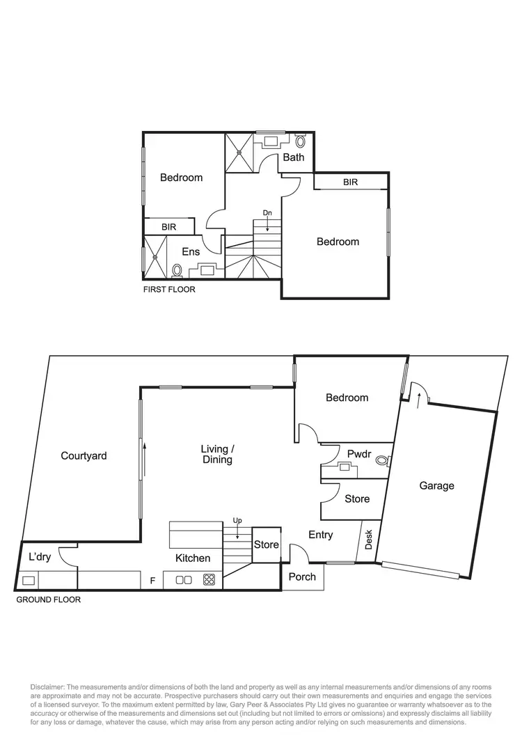 Floorplan of Homely townhouse listing, 3/4 Lilac Street, Bentleigh East VIC 3165