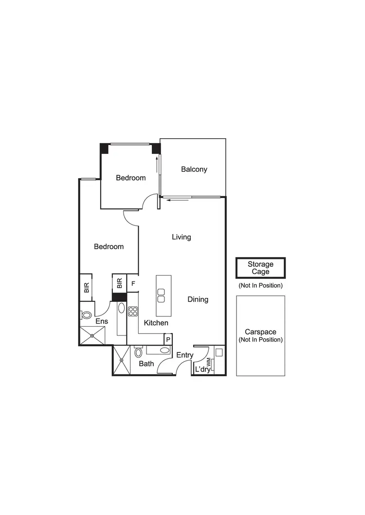 Floorplan of Homely apartment listing, 111/6 Claire Street, Mckinnon VIC 3204