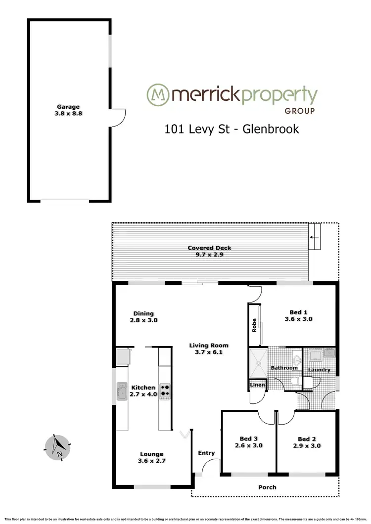 Floorplan of Homely house listing, 101 Levy Street, Glenbrook NSW 2773