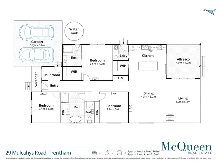 Floorplan of Homely house listing, 29 Mulcahys Road, Trentham VIC 3458
