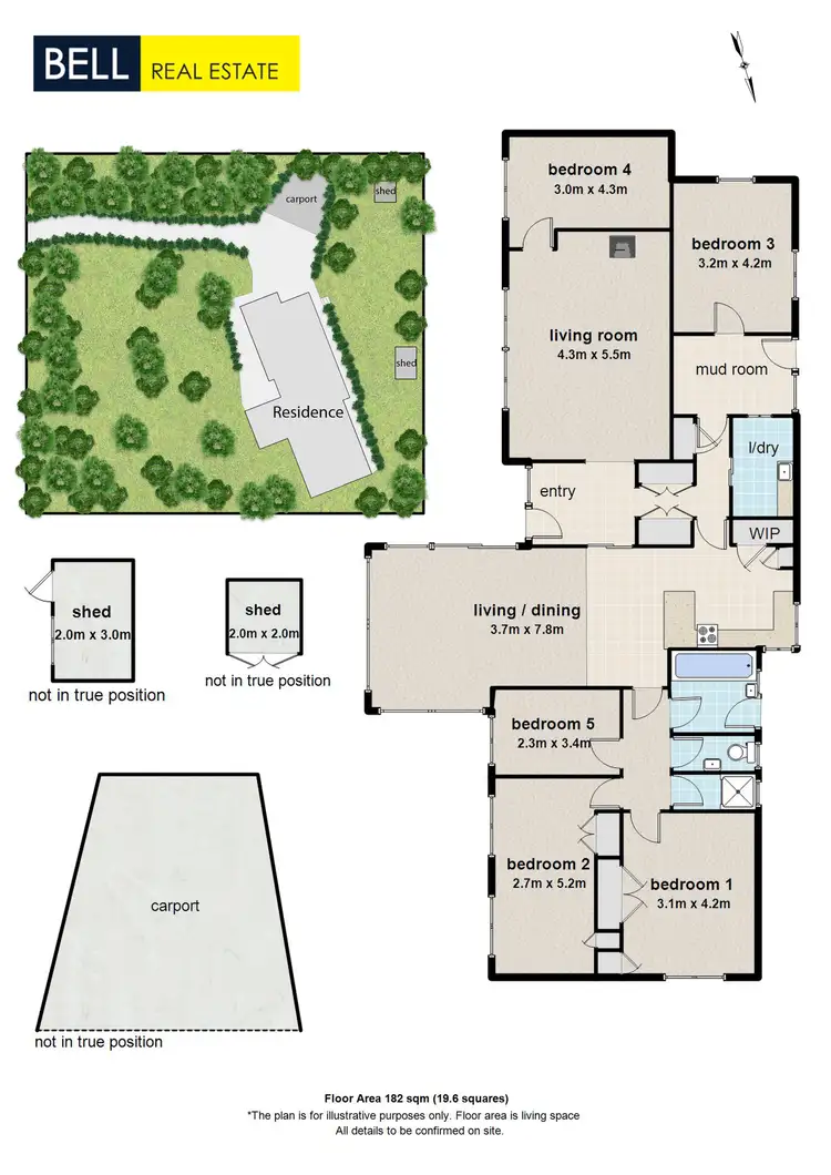 Floorplan of Homely house listing, 1 Lawrence Road, The Patch VIC 3792
