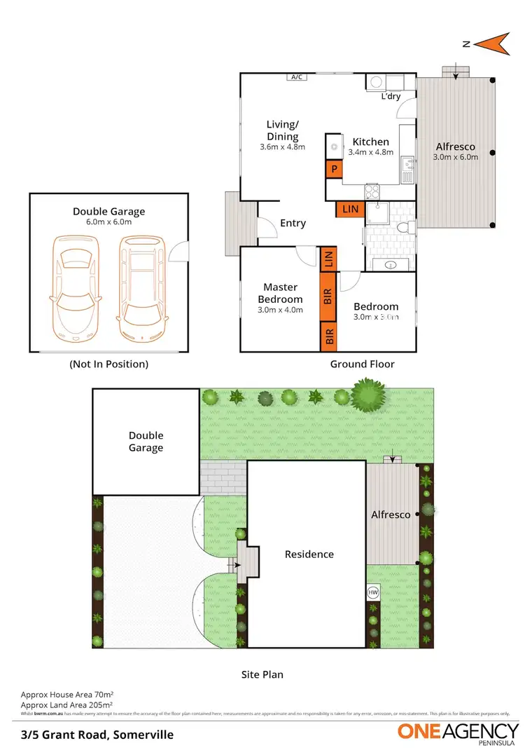 Floorplan of Homely unit listing, 3/5 Grant Road, Somerville VIC 3912