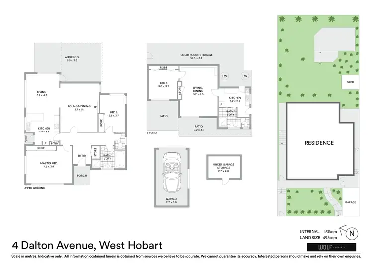 Floorplan of Homely house listing, 4 Dalton Avenue, West Hobart TAS 7000