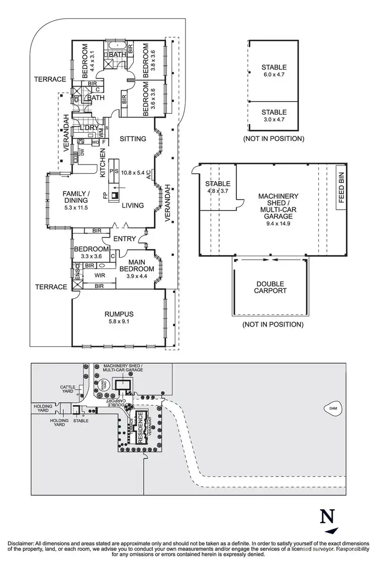 Floorplan of Homely house listing, 1200 Yan Yean Road, Doreen VIC 3754