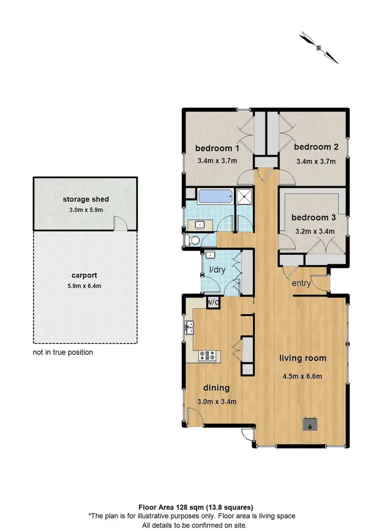 Floorplan of Homely house listing, 6 Craig Avenue, Mount Dandenong VIC 3767