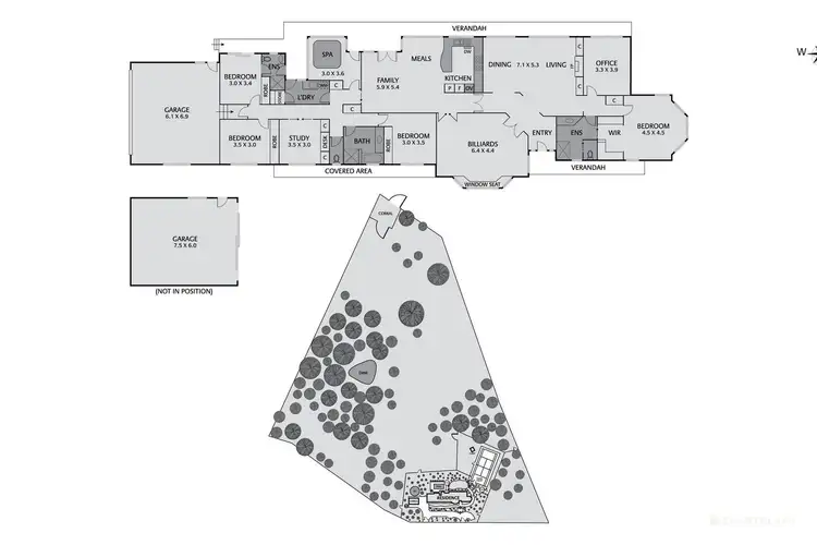 Floorplan of Homely house listing, 175 Belfields Road, Cottles Bridge VIC 3099