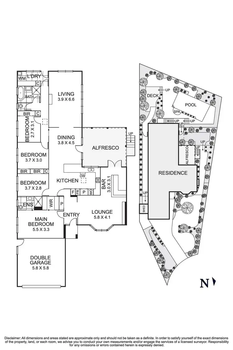 Floorplan of Homely house listing, 3 Pepper Court, Templestowe VIC 3106