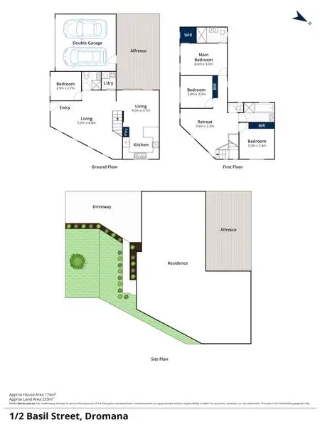 Floorplan of Homely house listing, 2 Basil Street, Dromana VIC 3936