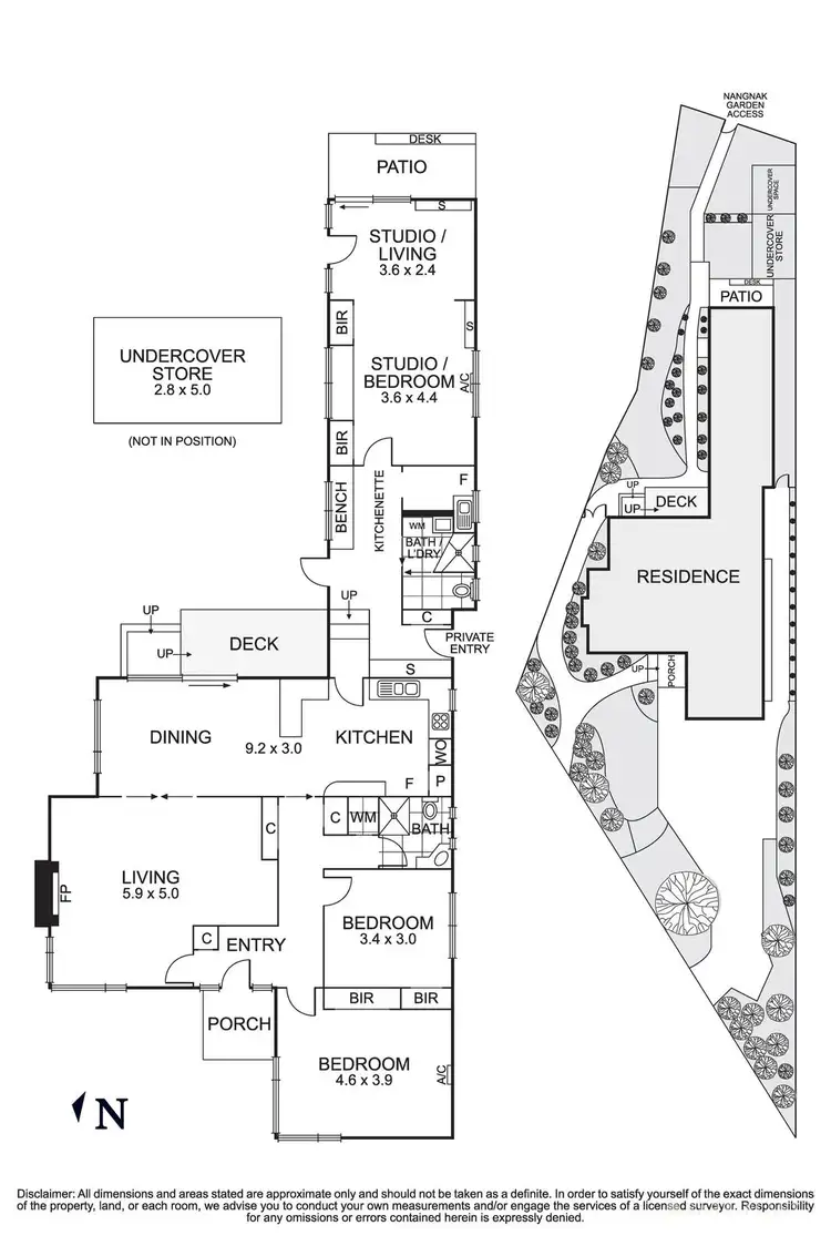 Floorplan of Homely house listing, 43 McCulloch Street, Nunawading VIC 3131