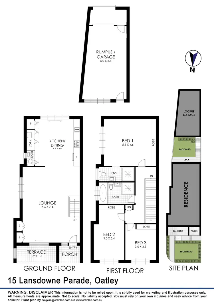 Floorplan of Homely house listing, 15 Lansdowne Parade, Oatley NSW 2223