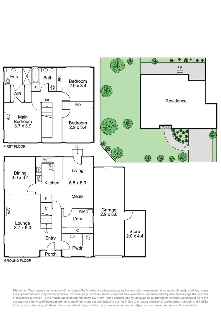 Floorplan of Homely house listing, 724 Inkerman Road, Caulfield North VIC 3161