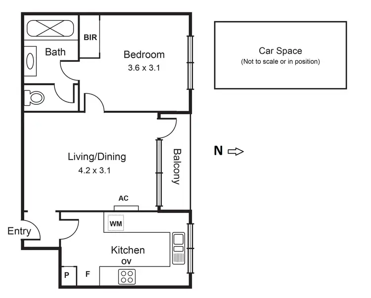 Floorplan of Homely apartment listing, 10/49 Ulupna Road, Ormond VIC 3204