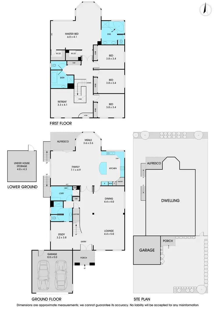Floorplan of Homely house listing, 17 Lister Street, Oakleigh VIC 3166