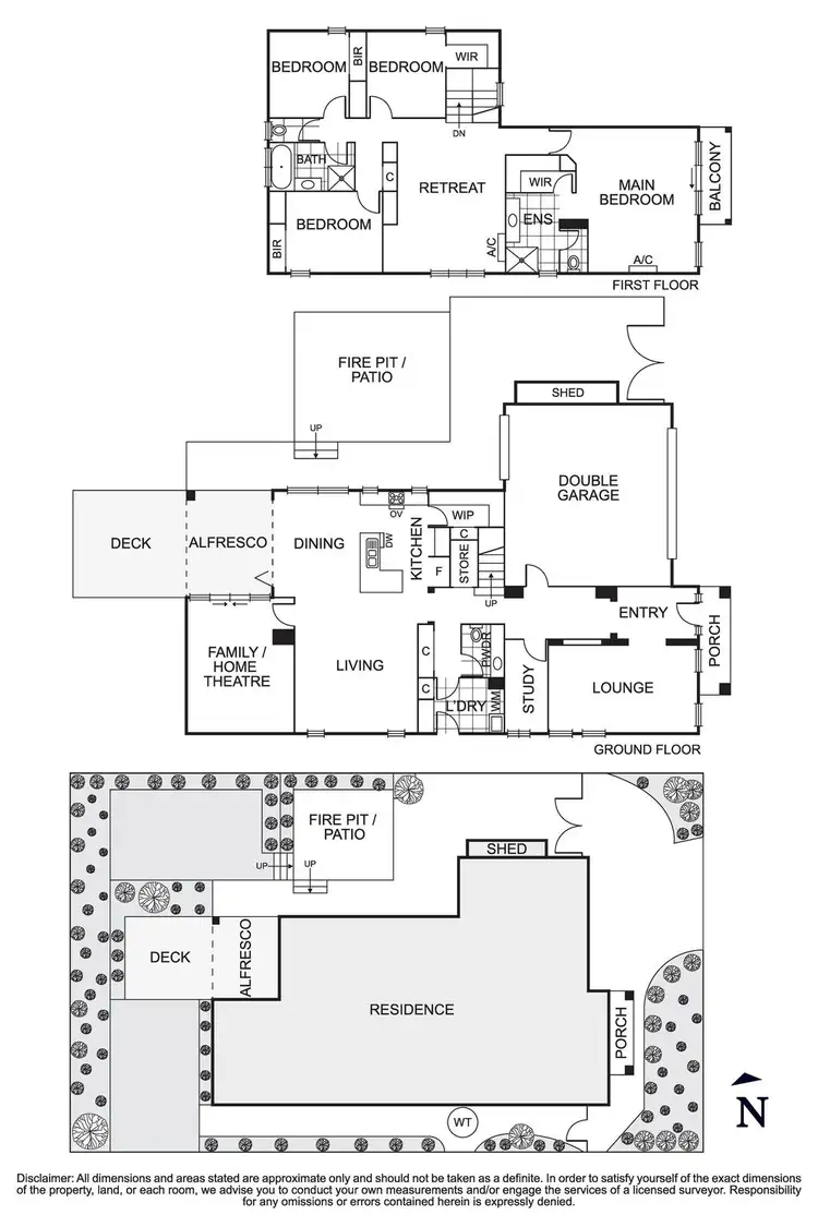 Floorplan of Homely house listing, 10 Treevalley Drive, Doncaster East VIC 3109