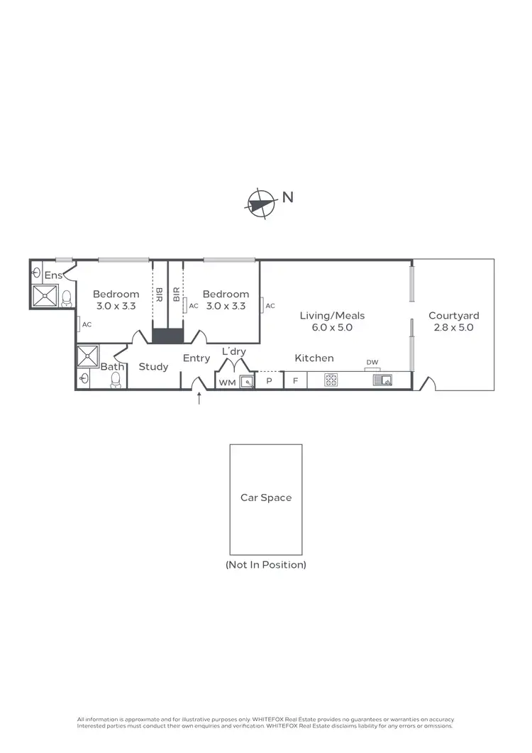 Floorplan of Homely apartment listing, G01/1282 Toorak Road, Camberwell VIC 3124