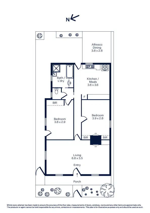 Floorplan of Homely house listing, 2 Smith Street, Williamstown VIC 3016