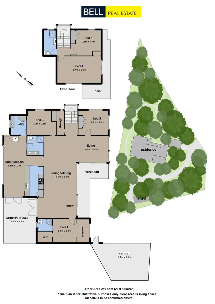 Floorplan of Homely house listing, 1386 Mount Dandenong Tourist Road, Mount Dandenong VIC 3767