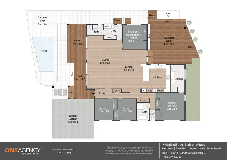 Floorplan of Homely house listing, 9 Maitland Street, Burleigh Waters QLD 4220