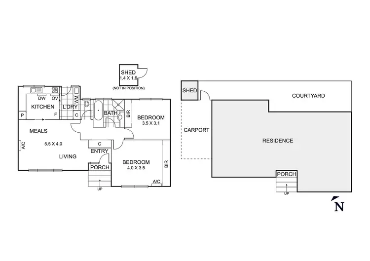 Floorplan of Homely unit listing, 9/19 Florence Street, Mentone VIC 3194